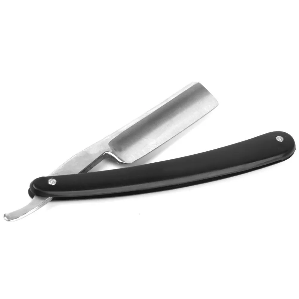 Япония Нержавеющая сталь Straight Edge Парикмахерская Бритвы Для мужчин складной