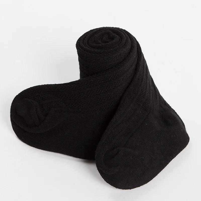 Children Autumn/Winter Tights Cotton Baby Girl Pantyhose Kid Knitted Warm Girls hosiery Soft Infant Clothing | Детская одежда и