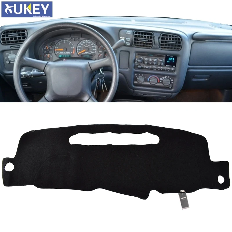 

Xukey Dash Mat Dashmat Dashboard Cover Sun Shade Dash Board Cover Carpet For Chevrolet S10 Pickup Blazer Mini 1998 - 2003 2004