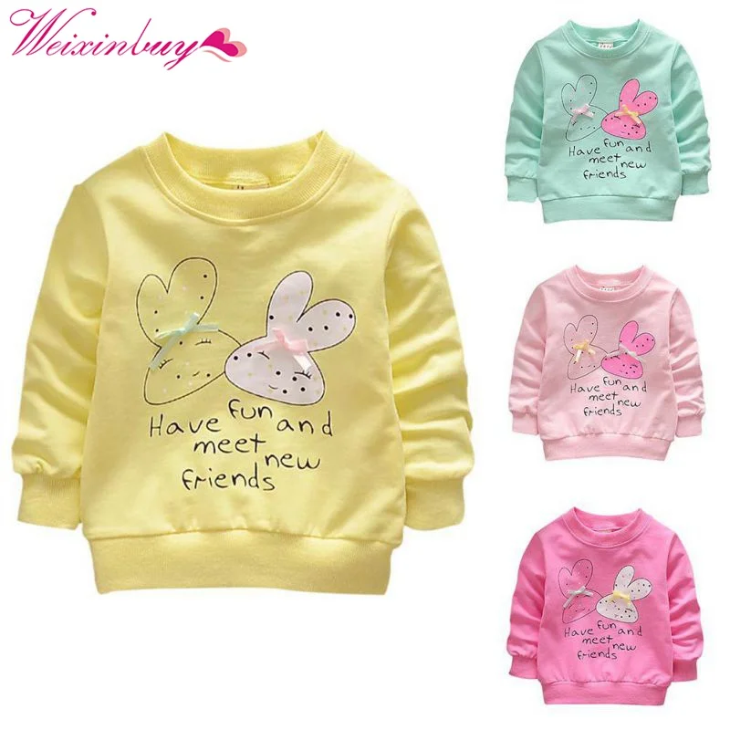 Милая верхняя одежда для маленьких девочек пальто с милым Кроликом теплая на