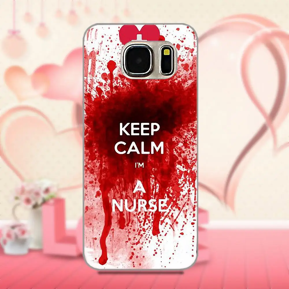 Oedmeb Keep Calm I'm A медсестра ТПУ телефон для Apple iPhone 4 4S 5 5C 5S SE 6 6S 7 8 Plus X LG G3 G4 G5 G6 K4 K7 K8 K10