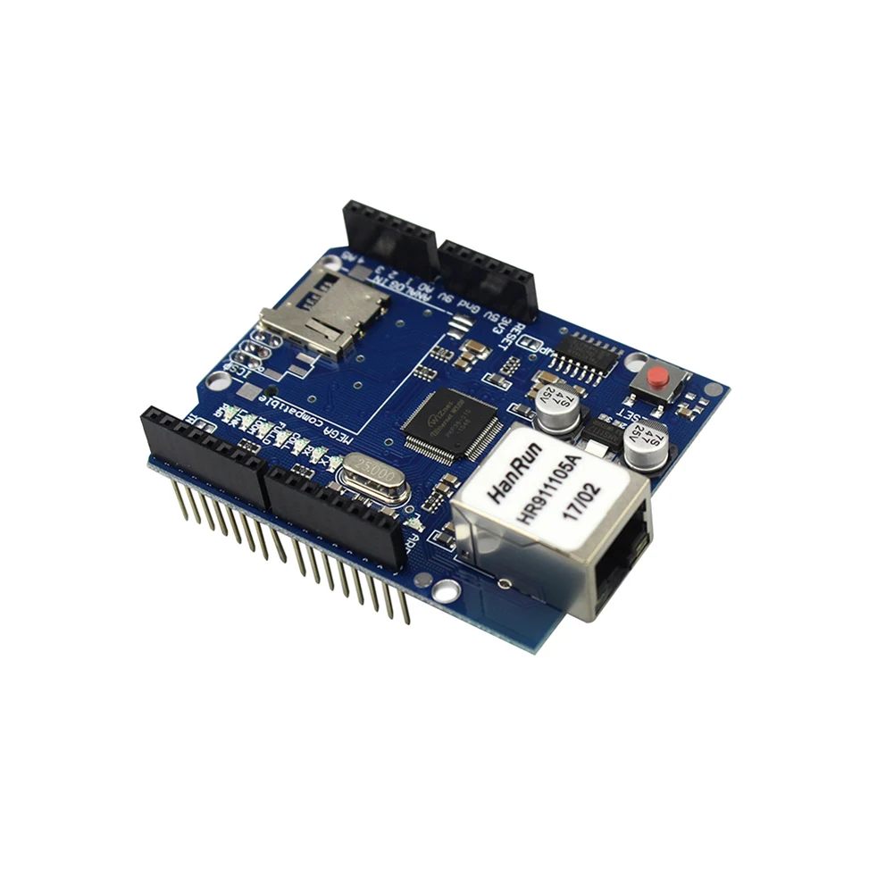 Материнская плата W5100 Ethernet Shield с поддержкой MEGA GDeals 1 шт. | Компьютеры и офис