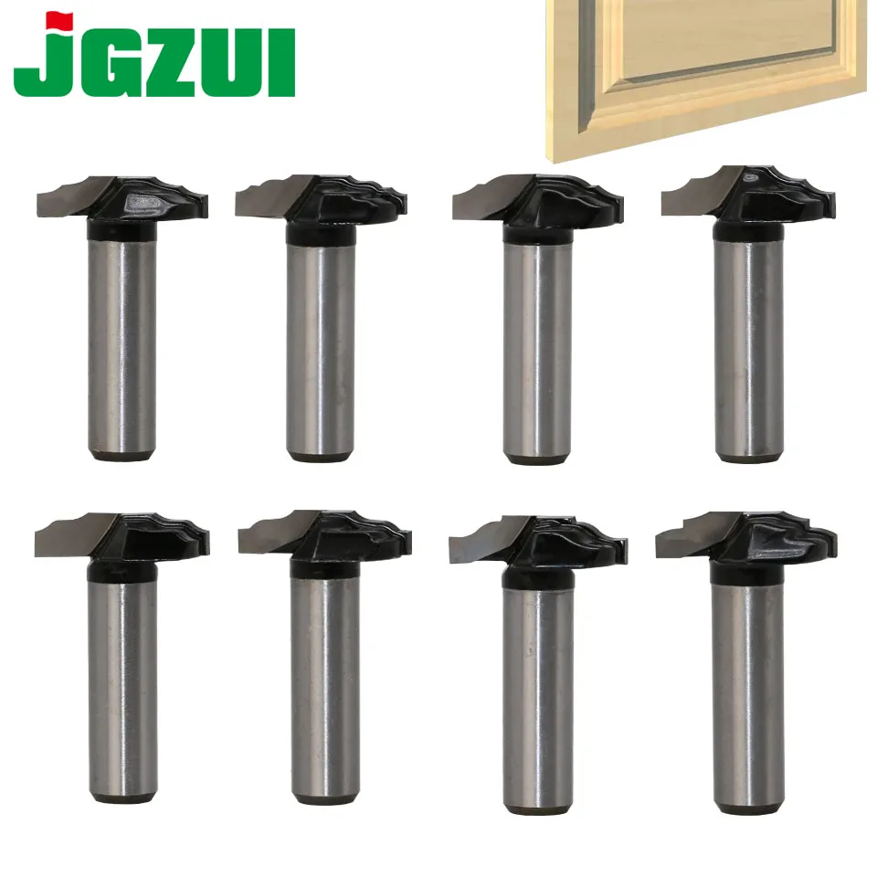 

1 pc 1/2" Shank Woodworking Door Frame Router Bits for wood carbide lassical door cabinet bits Engraving Milling Cutter