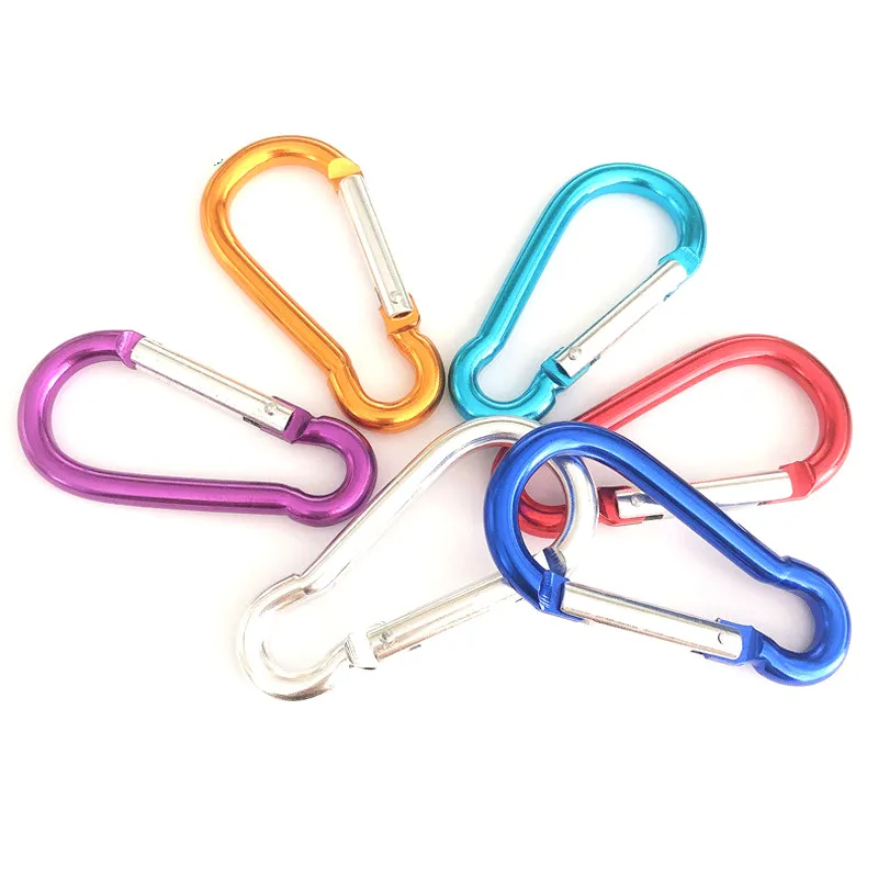 

Алюминий сплав 8 см тип «бутылочная Тыква» быстрая защелка ключ ener альпинистская пряжка цепи крюков-карабины d-формы