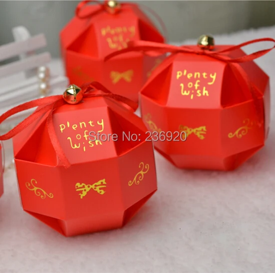 100 шт./лот красная Свадебная коробка для конфет сделай сам уникальная с красивой