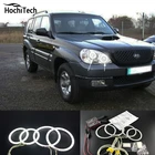 Светильник HochiTech для Hyundai Terracan, светильник с ангельскими глазами, 6000K, CCFL, 2001-2007