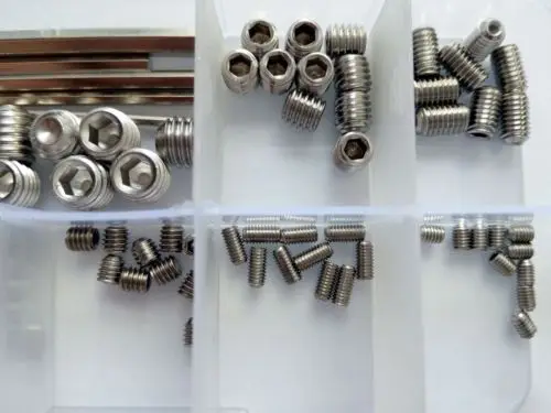 85 шт. M3 M8 драйверы из нержавеющей стали шестигранные болты с шестигранной