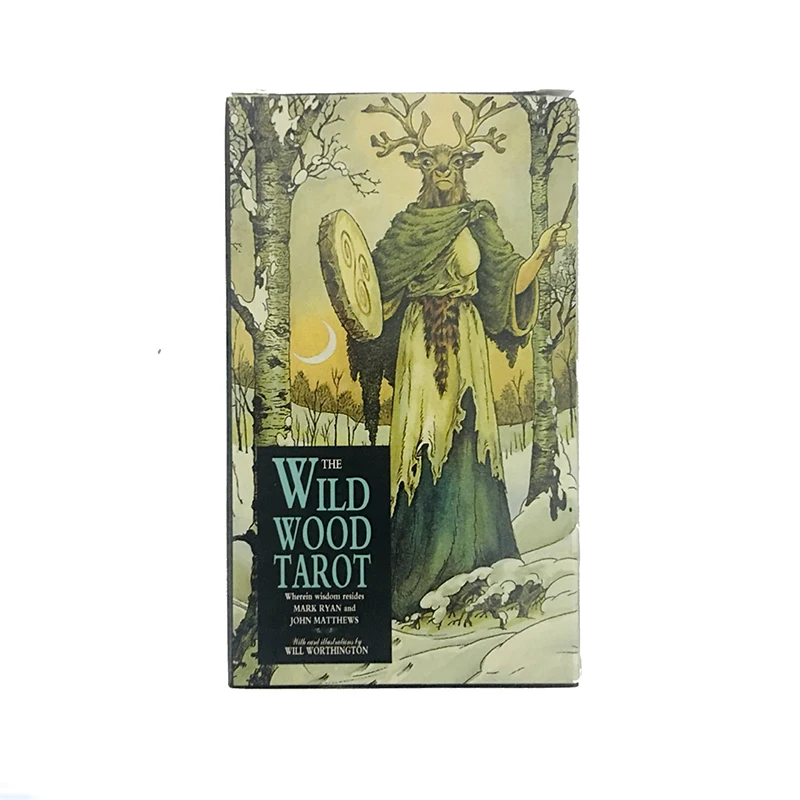 Wild Wood Таро на английском языке Таро карты; Настольные игры для детей
