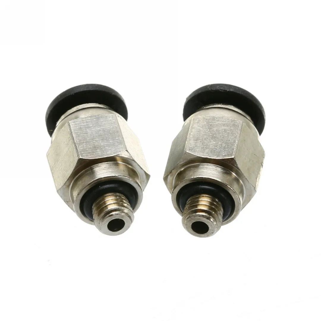 Mayitr 2 шт. Пневматический фитинг-Боуден разъем PTFE трубки Разъемы M5/M6 резьба для Reprap 3d Принтер Нити