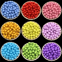 500pcs round acrylic beads for necklace bracelet diy making multicolor loose spacer beads findings jewelry accessories wholesale
