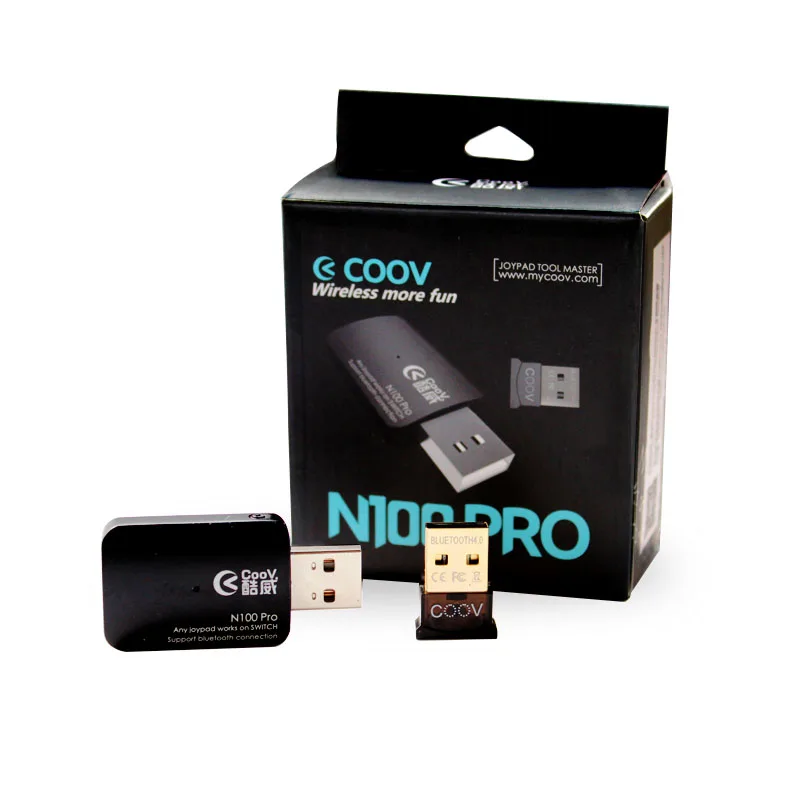 Coov N100 PRO для PS4/Xbox One Беспроводной контроллер Bluetooth адаптер Nintendo Switch NS NX проводной
