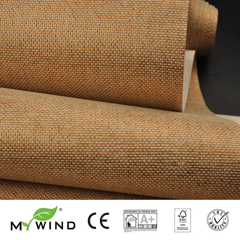 2019 MY WIND Grasscloth настенная бумага s Роскошный натуральный материал papier peint Innocuity 3D