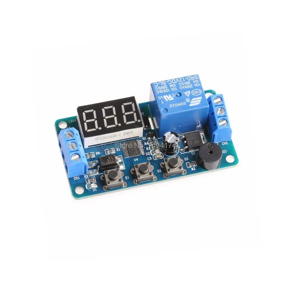 WQScosea Q8S 225 DC 12V Digital PLC модуль переключения времени задержки реле цикла