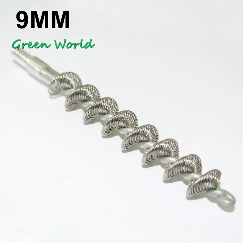 Щетка Tornado Green World 5 шт./лот 9 мм щетка для чистки пистолета винтовки 8-32 | Спорт и
