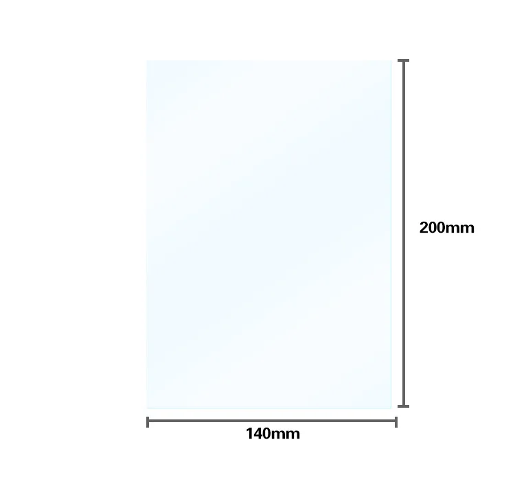 FEP лист/пленка 140x200 мм SLA/LCD пленка для ANYCUBIC Photon Wanhao Дубликатор D7 0 15 2 толщина 3D