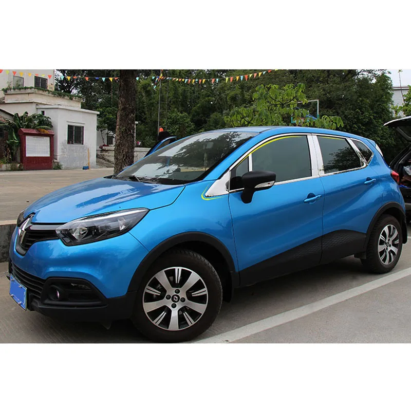 Lsrtw2017 304 нержавеющая сталь автомобильные окна для renault captur 2016 2017 2018|Лепнина