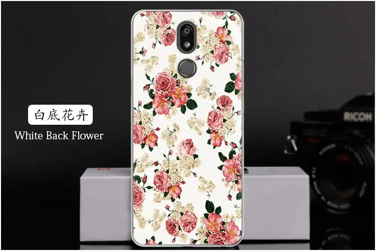 Мягкий чехол для телефона LG K40/K12 Plus, 5,7 дюймов, Модный Цветной силиконовый чехол из ТПУ с рисунком