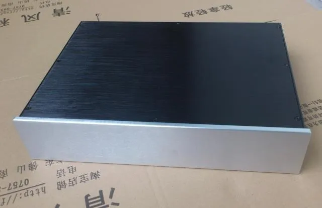 Цельноалюминиевое шасси предусилителя/строительный чехол/DIY box (430*90*308 мм) |