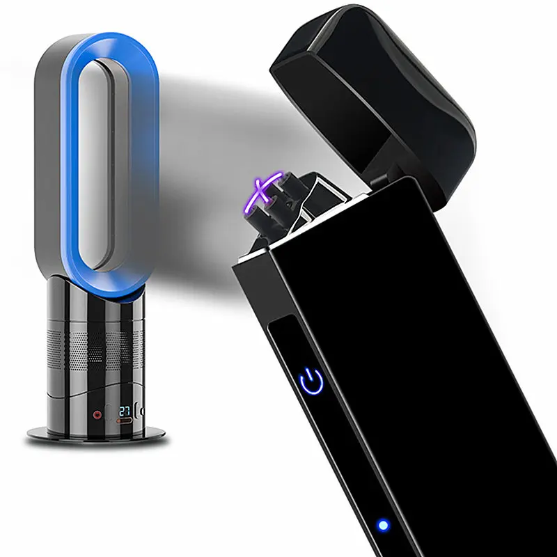 1 шт. Новая мода USB перезаряжаемая электронная плазменная Зажигалка для сигарет