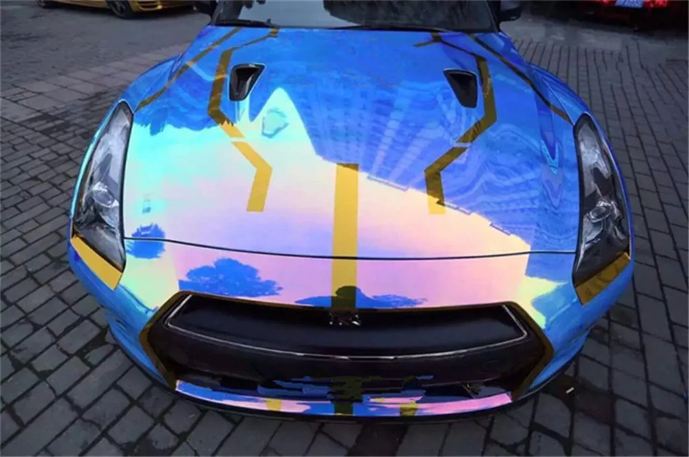 Автостайлинг SUNICE радужная электронная пленка для покрытия кузова автомобиля