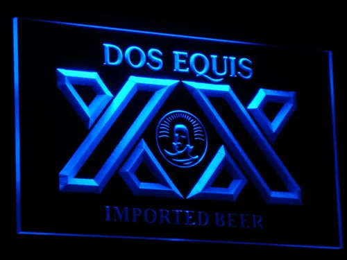 A042 Dos Equis Пивной бар Паб Ресторан неоновые световые вывески с переключателем