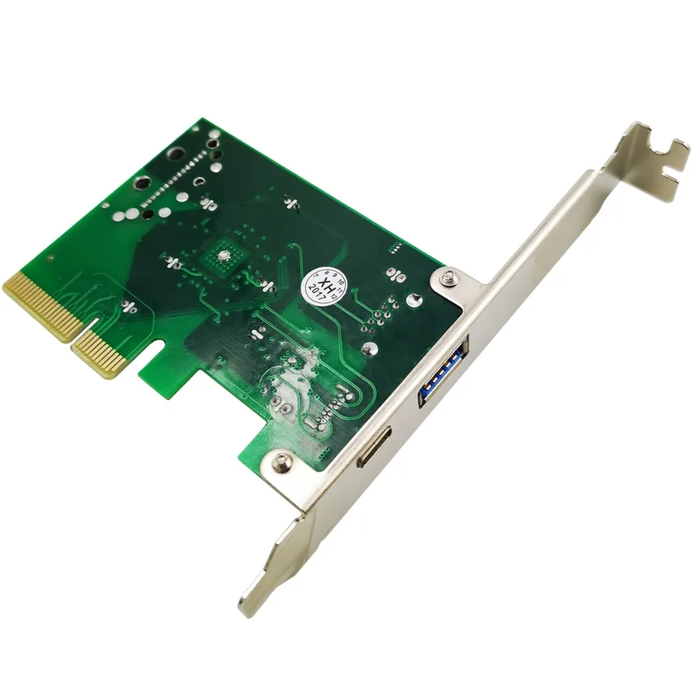 Адаптер PCI Express (PCIe) x4 Host Card Dual USB3.1 10 гбит/с с одной и другой двумя usb Коробки