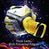 Men Kids Size Latex Professional Soccer Goalkeeper Gloves Strong Finger Protection Football Match Gloves 3