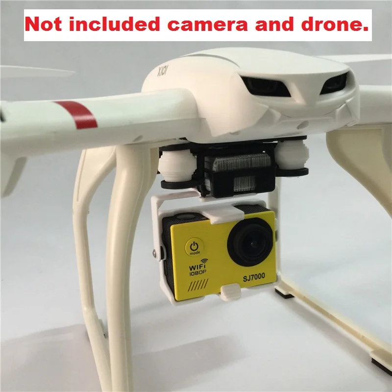 MJX X101 держатель камеры рамка совместима с SJCAM GoPro XIAOYI EKEN экшн камерой RC Дрон Gimble