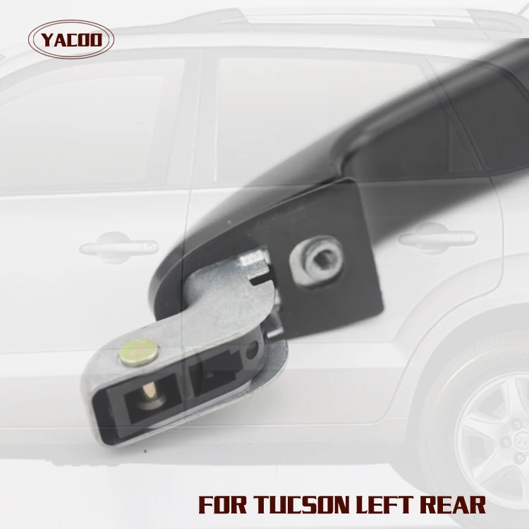 1 шт. задняя левая наружная дверная ручка для HYUNDAI TUCSON 2005 2009 2006 2007 2008 черный|door