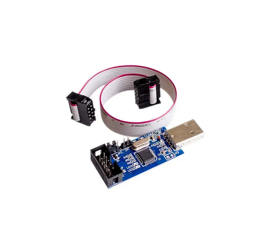 1 шт. Новый USBASP USBISP AVR программист USB ISP ASP ATMEGA8 ATMEGA128 Поддержка Win7 64K для arduino|avr