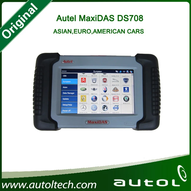 Dhl бесплатная доставка оригинальная версия Autel Maxidas DS708 сканер инструмент