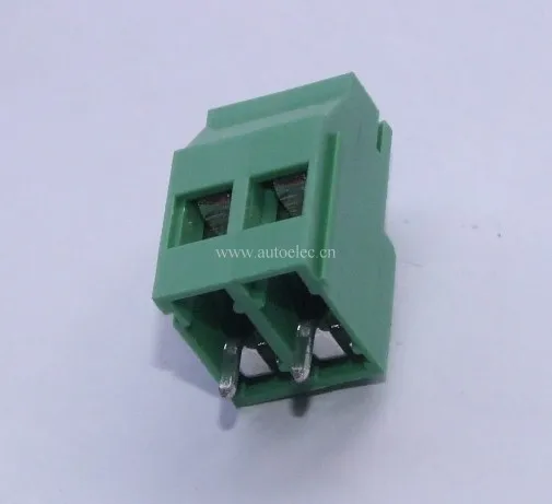 Шаг 5 08 мм 2 штыря винтовая Клеммная колодка европейского стандарта вместо Φ MKDS3/2-5