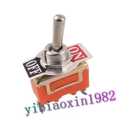 

25pcs SPST ON/OFF 2 Pins 2 Position AC 250V 15A Toggle Switch
