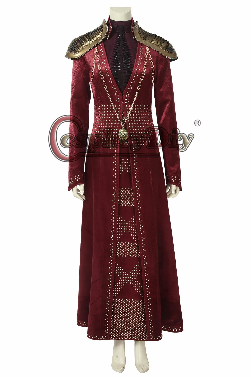 Косплей Diy Cersei cosplay Косплей Костюм Хэллоуин наряд Игра престолов Сезон 8 королева Песнь Льда и платье огонь настроить