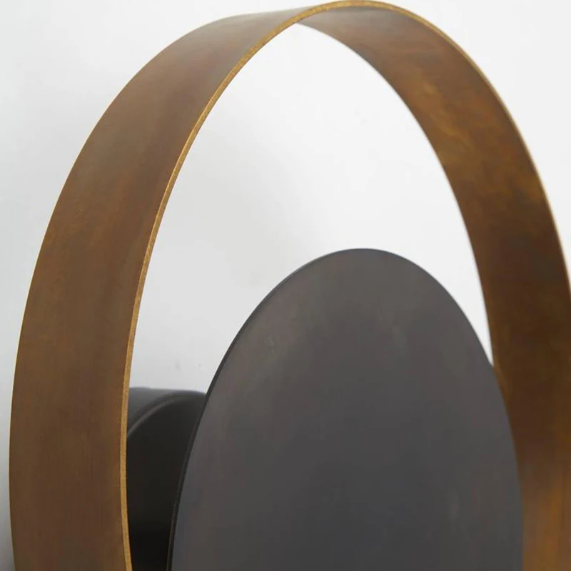 Post modern all copper wall lamp gold with black body corridor foyer decoration lighting Nrodic creative sconce light | Освещение