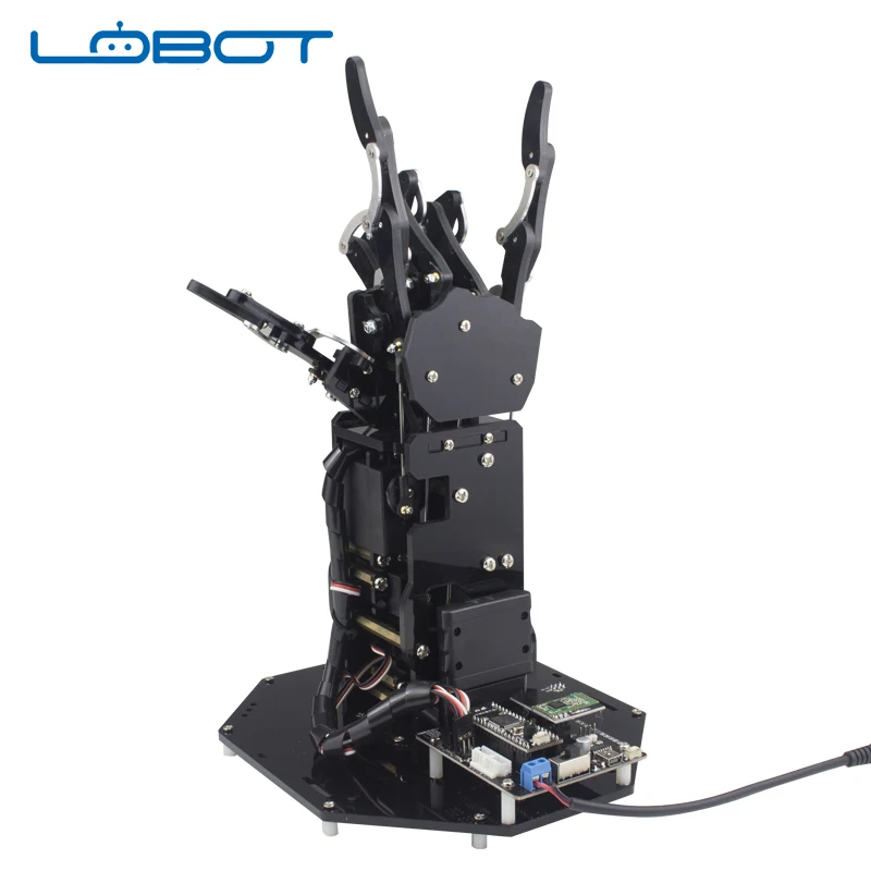 LOBOT промышленный робот серво Bionic пять пальцев рук независимое движение DIY