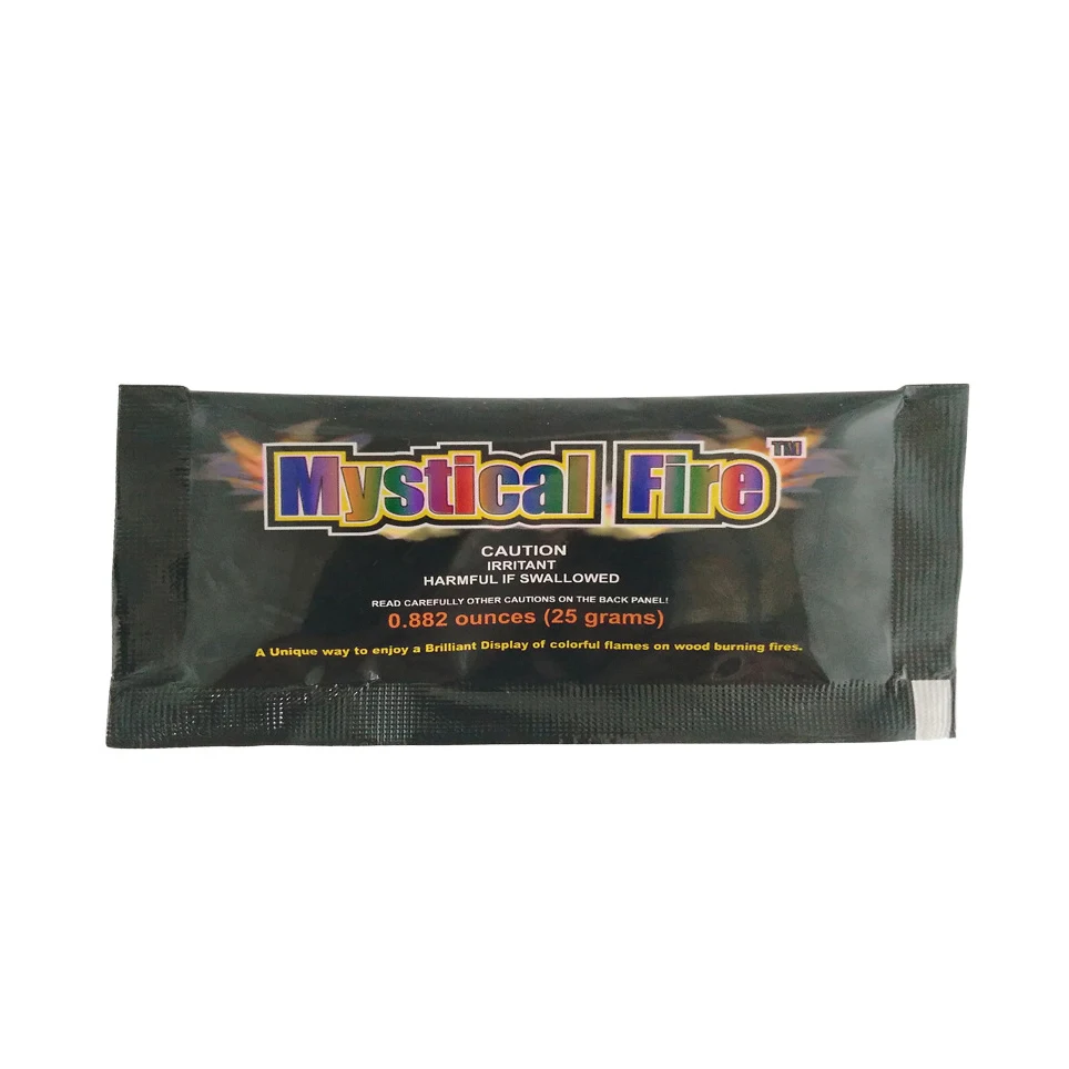 25g 10 г/15 г/25 г/30 г волшебный огонь Красочные Пламя порошок костер Саше пиротехника волшебный трюк Открытый Кемпинг Туризм выживания Инструменты - Цвет: 25g