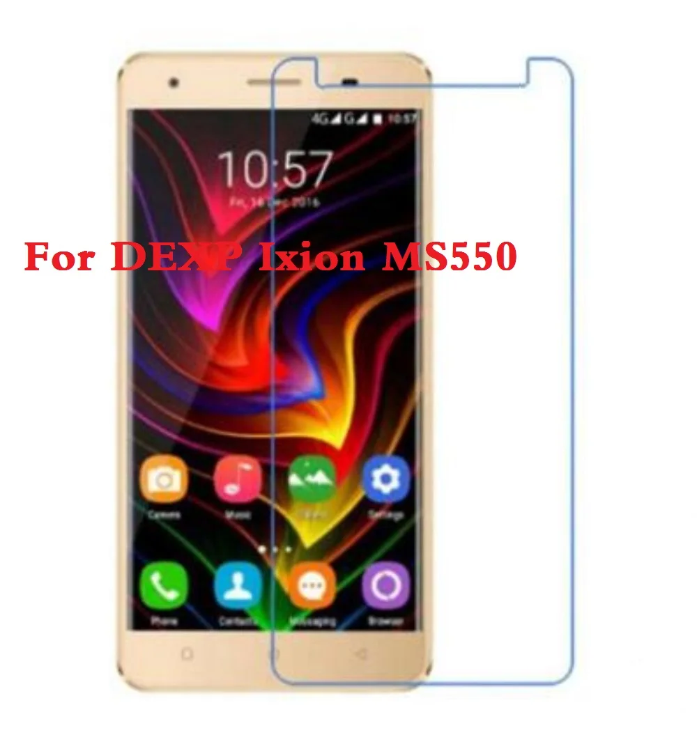 Новая защитная пленка для телефона DEXP Ixion MS550 Tundra оригинальное закаленное стекло
