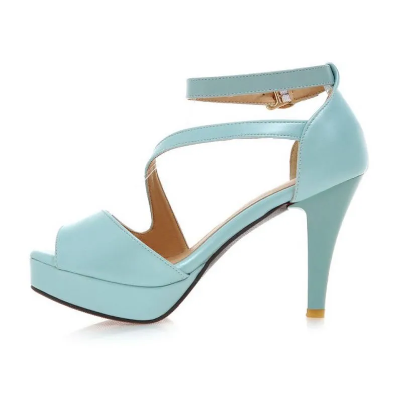 TAOFFENFashion/Размеры 33-43 женские летние сандалии-гладиаторы босоножки на высоком