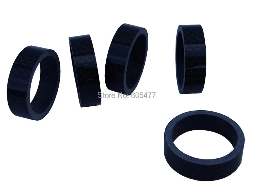Совершенно новый полностью карбоновая прокладка для гарнитуры 5 шт. высота: 10 мм