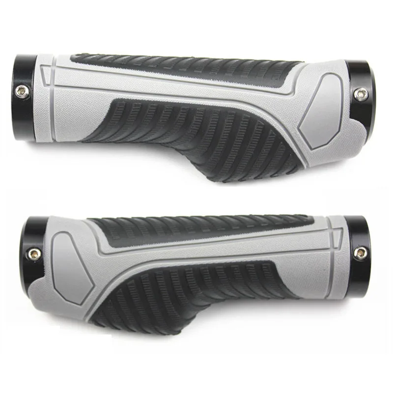 Компоненты для велосипеда MTB наконечники руля резиновые ручки и алюминиевая