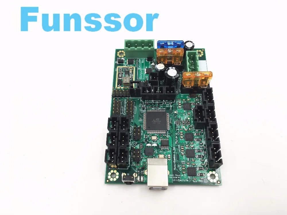 Funssor Reprap Prusa i3 Mini-Rambo 1.3a материнская плата для MK2 3d принтер разработан Ultimachine |