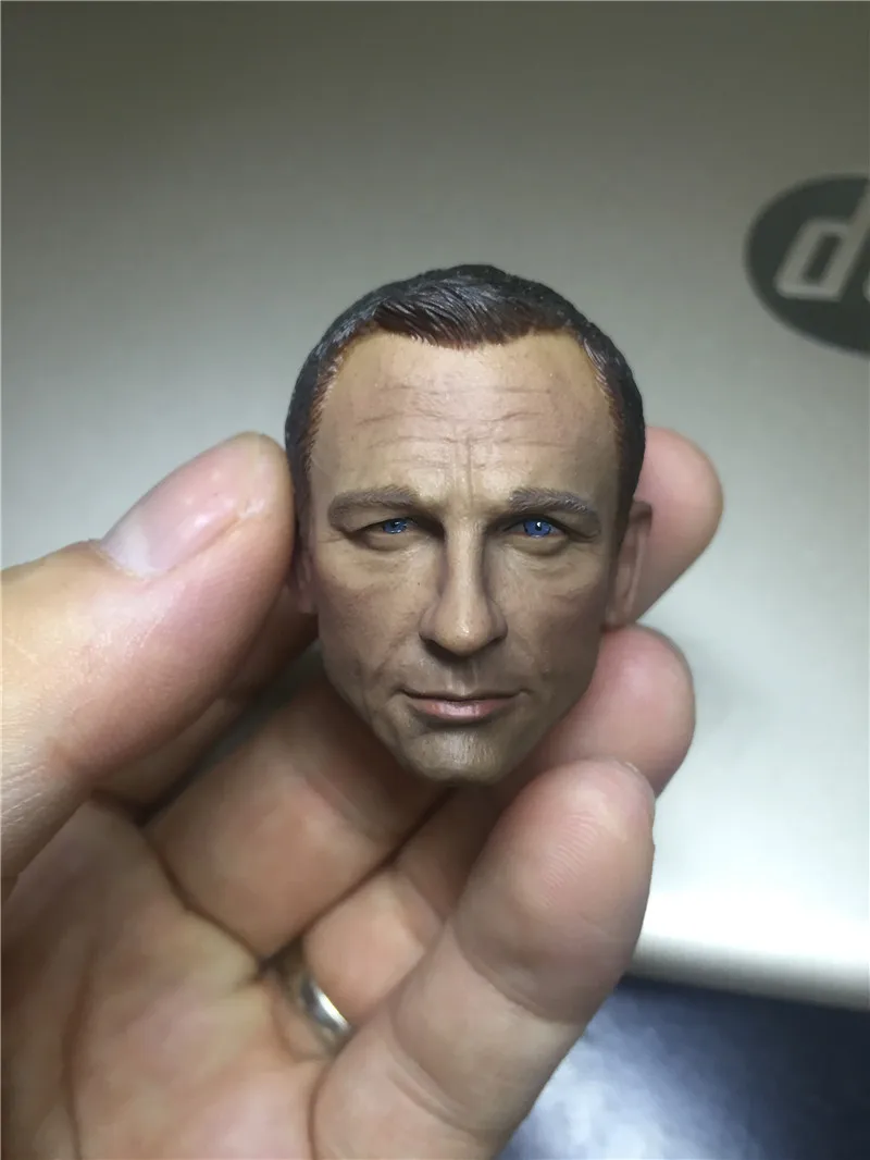 Estartek 1/6 Daniel Craig James Bond 007 головка Лепка для 12 дюймов фигурку DIY | Игрушки и хобби