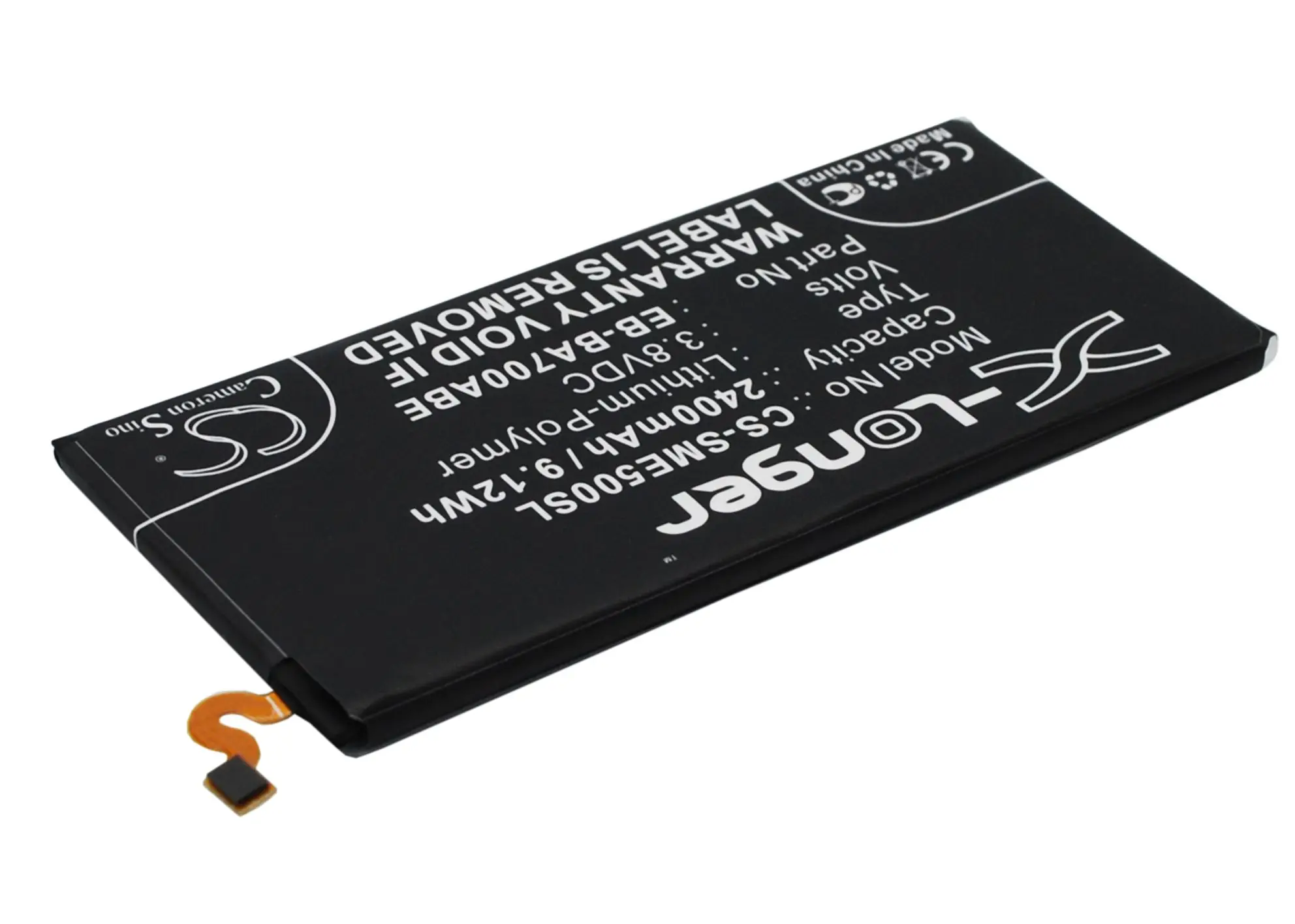 EB BE500ABA батареи Cameron Sino 2400 mAh BE500ABE для Samsung Galaxy E5 SM E500D E500F E500H E500HQ E500M E500S E500YZ|cameron
