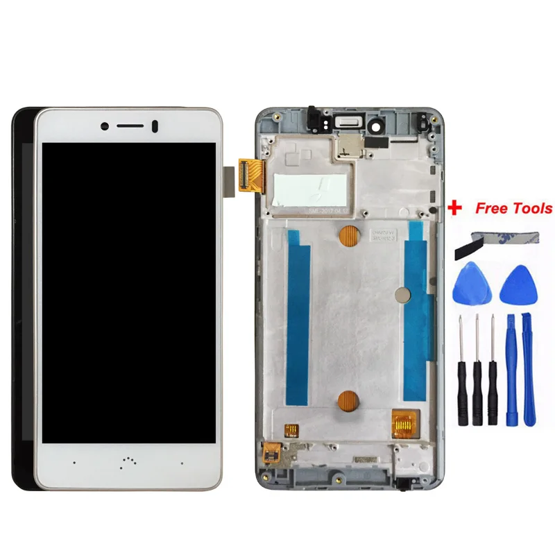Для BQ U plus/U lite ЖК дисплей и сенсорный экран 100% TestedFor Aquaris с рамкой бесплатными