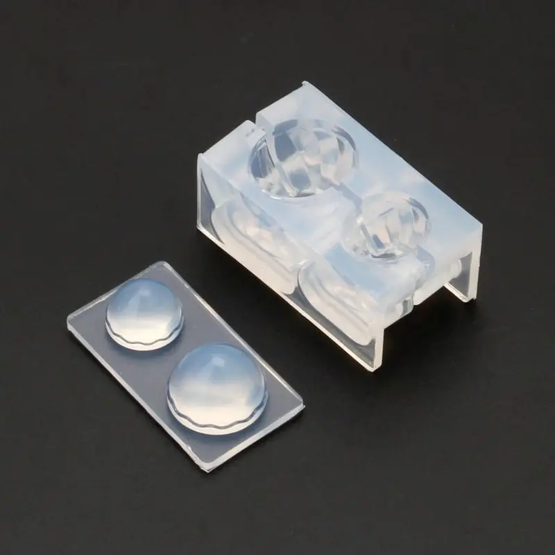 Настоящая маленькая 3D стеклянная чаша Кубок силиконовая полимерная форма НАБОР