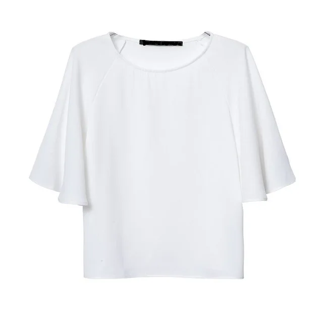 Для женщин Винтаж элегантный короткий рукав Черный и белый Цвета Повседневное