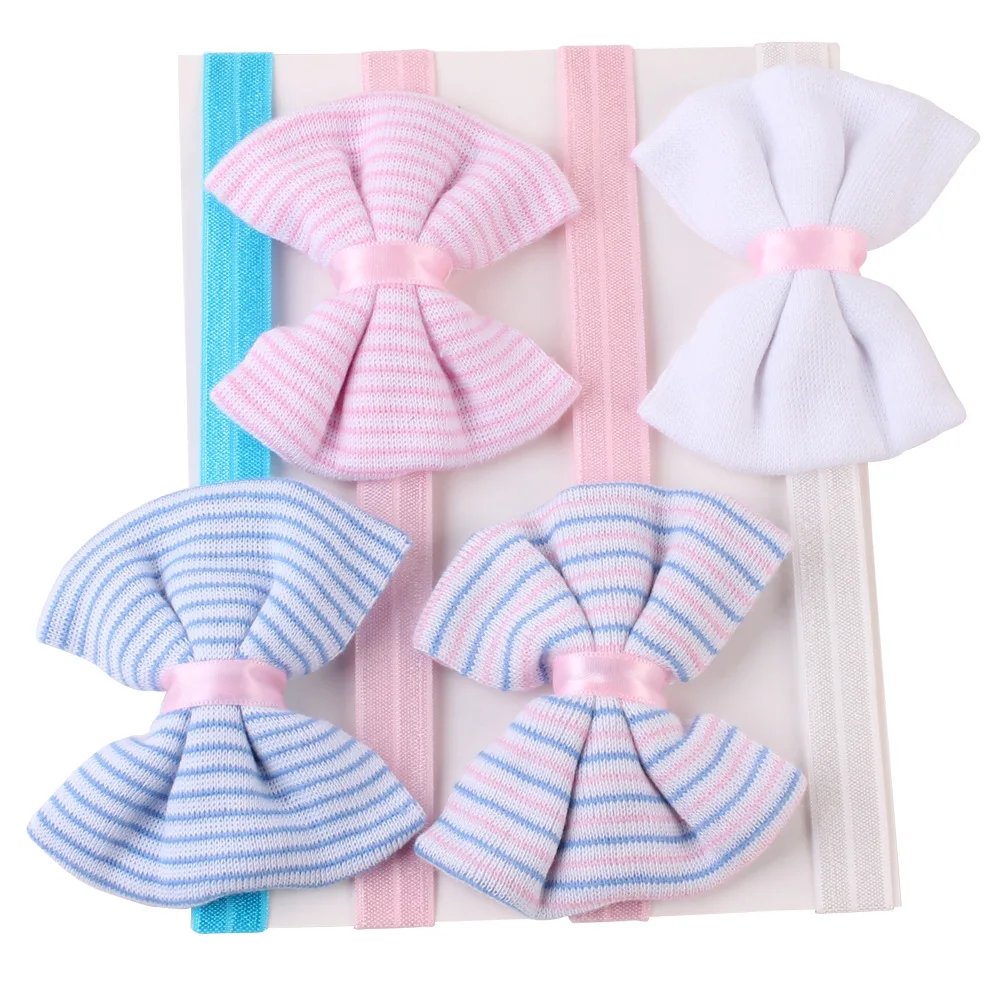 

MengNa New 2019 Hair Accessories baby girls boys headband bow Bowknot Children Kids Head Wraps Accessories bandeau cheveux 36pcs