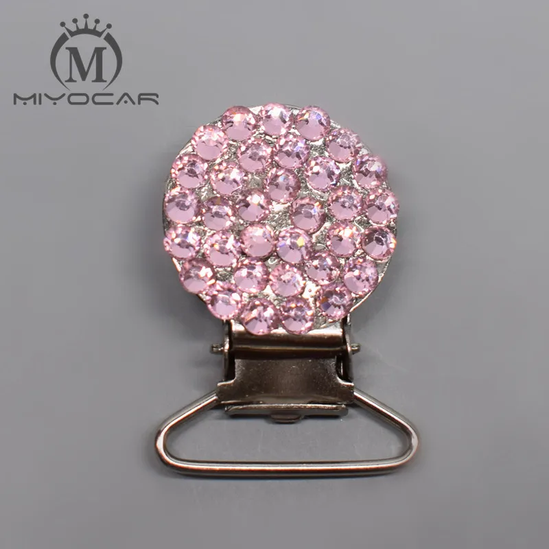 MIYOCAR Блестящий серебряный розовый зеленый горный хрусталь соски зажимы/пустышка