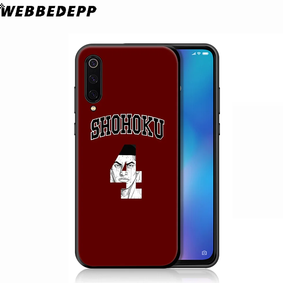 Мягкий чехол WEBBEDEPP для Xiaomi Mi 9T 9 8 SE 6 A1 A2 A3 Lite MiA1 MiA2 MiA3 F1 MAX 3 Mi8 CC9E CC9 аниме Япония |